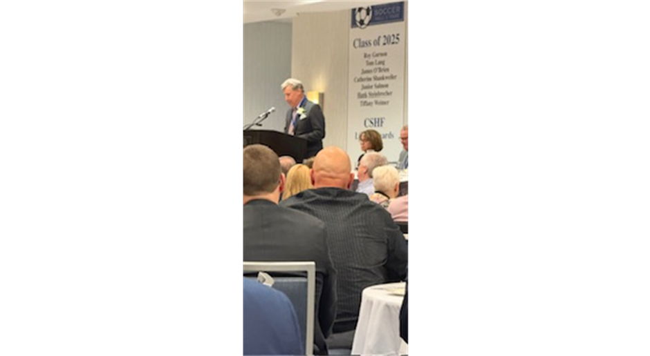 Congratulations Coach Gurnon - CT Soccer Hall of Fame Inductee